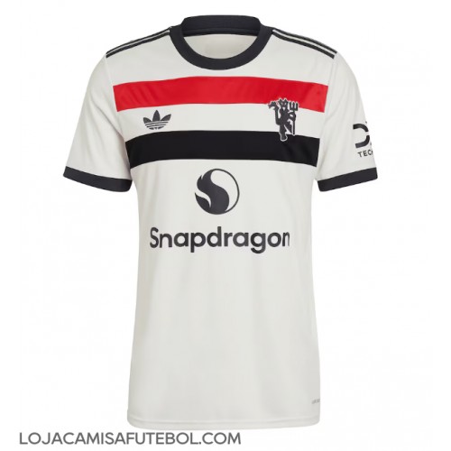 Camisa de Futebol Manchester United Equipamento Alternativo 2024-25 Manga Curta